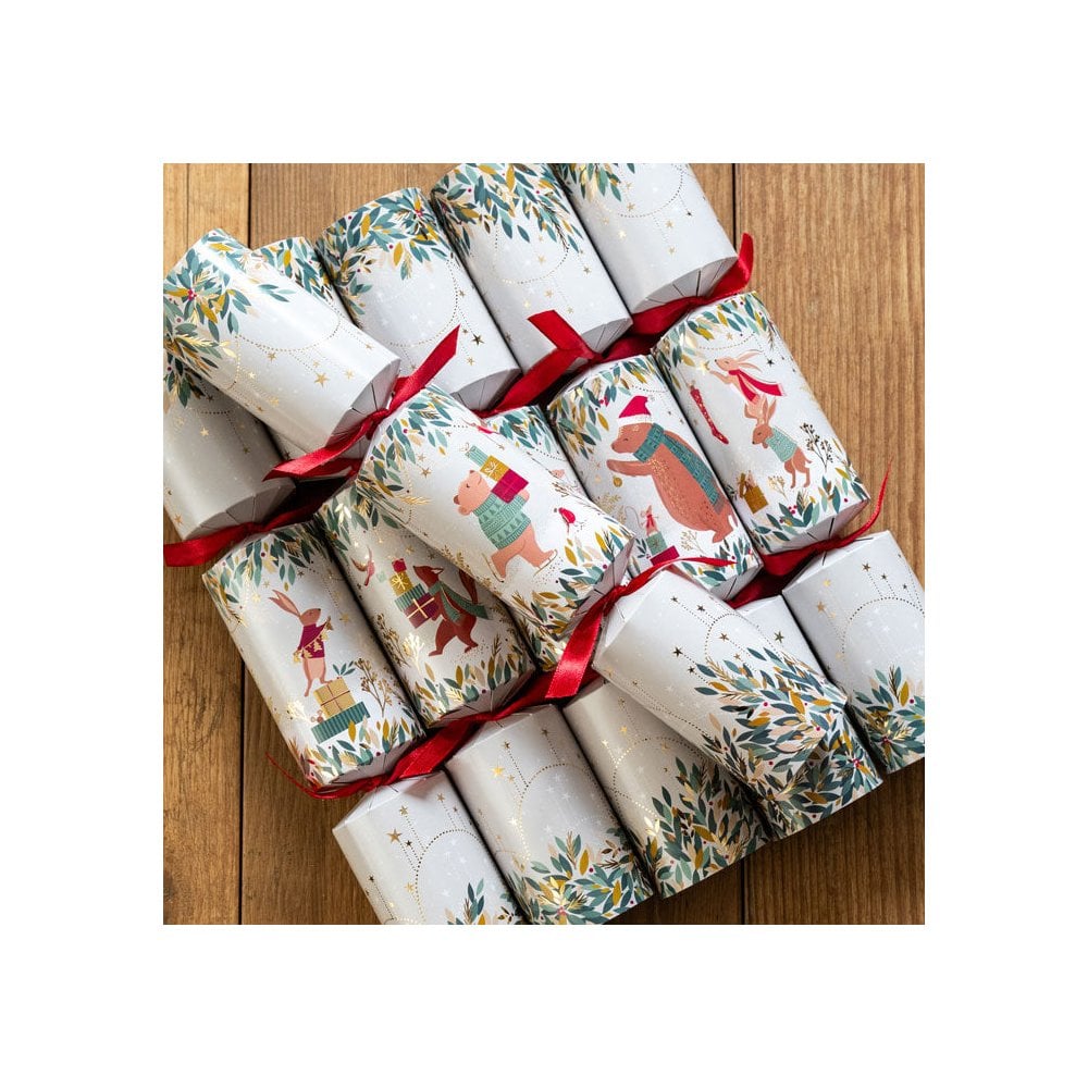 Woodland Tales 12" Luxury Crackers (Set of 6)