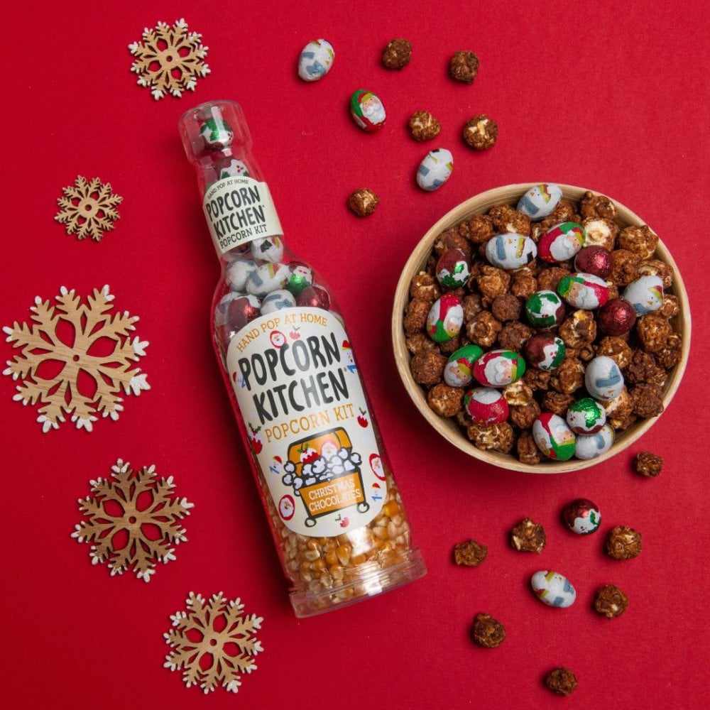 Christmas Chocolate Pop At Home Popcorn Kit
