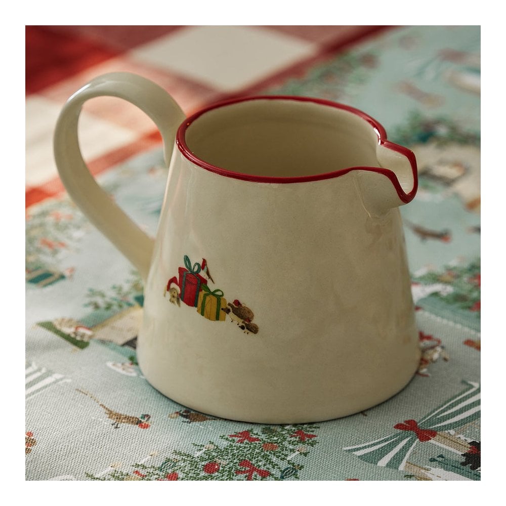 Cosy Christmas Large Stoneware Jug