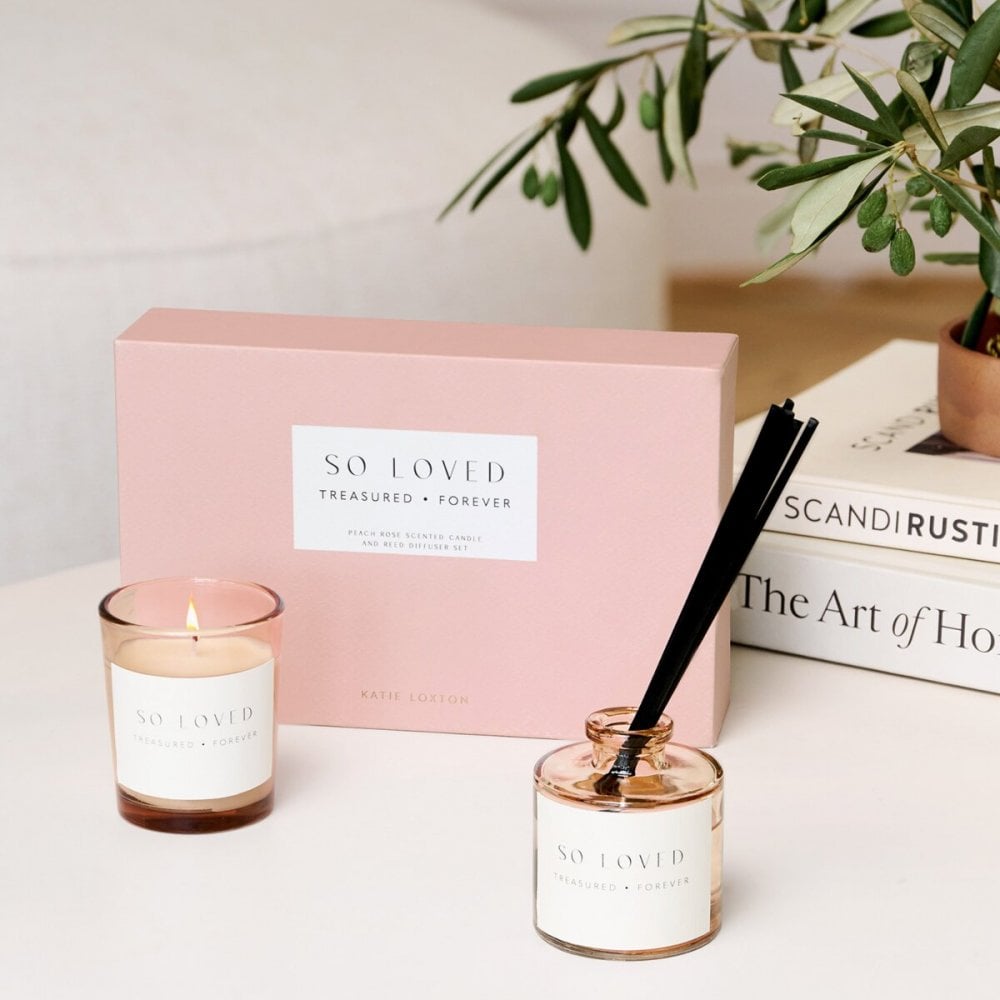 Mini Votive & Mini Reed Diffuser Home Gift Set