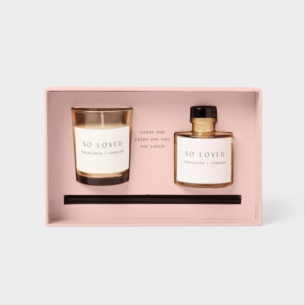 Mini Votive & Mini Reed Diffuser Home Gift Set