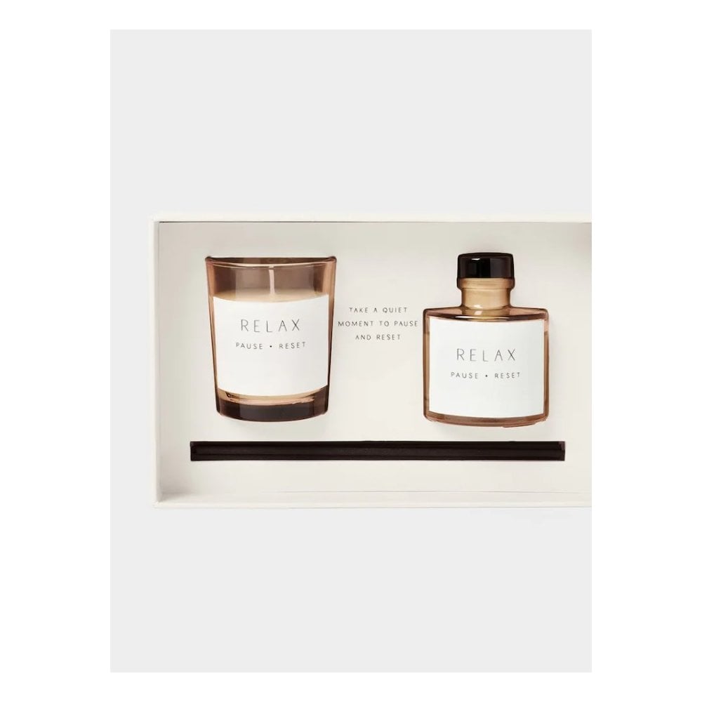 Mini Votive & Mini Reed Diffuser Home Gift Set
