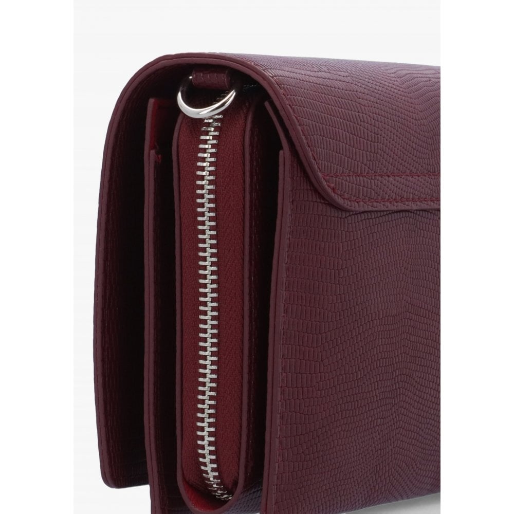 Ember Reptile Front Flap Cross-Body Bag