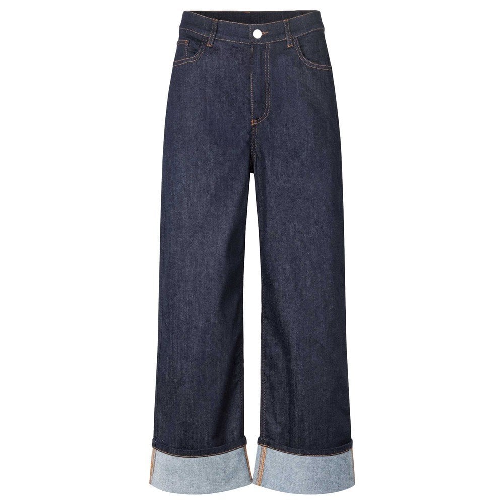 MaPalvessa Crop Denim Trouser