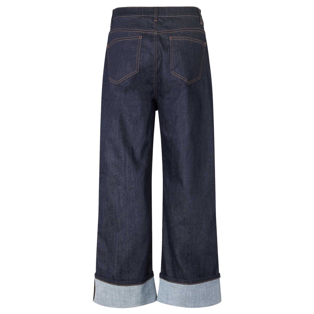 MaPalvessa Crop Denim Trouser