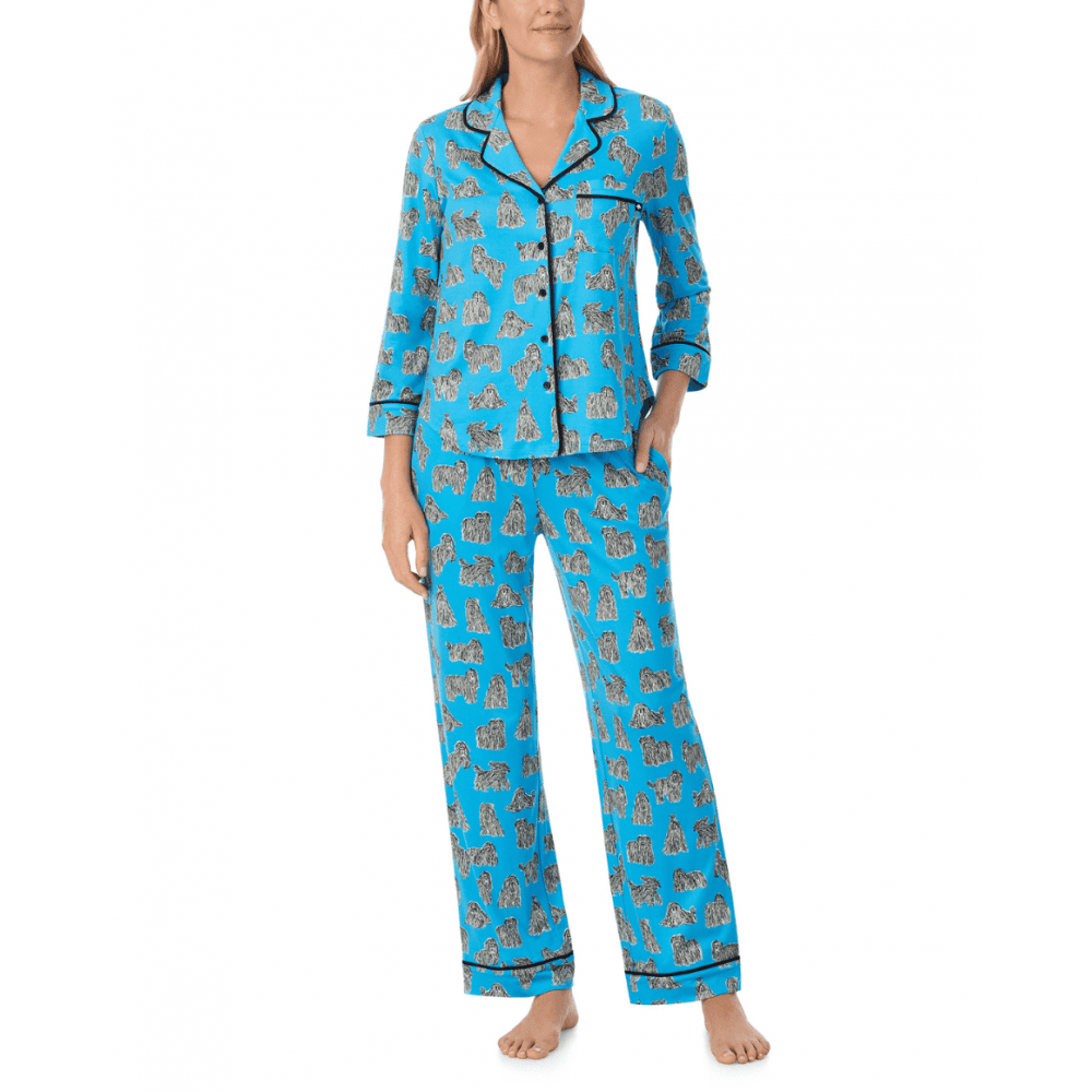 3/4 Sleeve Long PJ Set