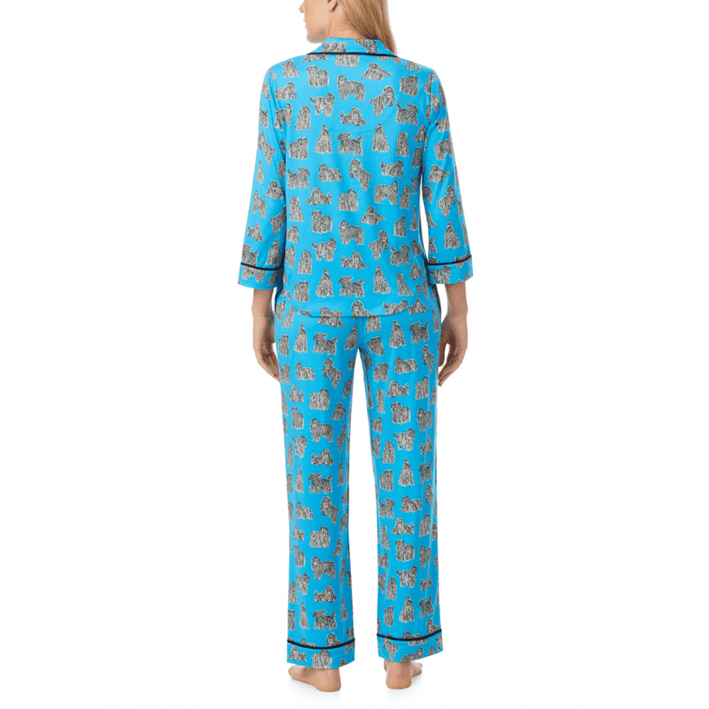 3/4 Sleeve Long PJ Set