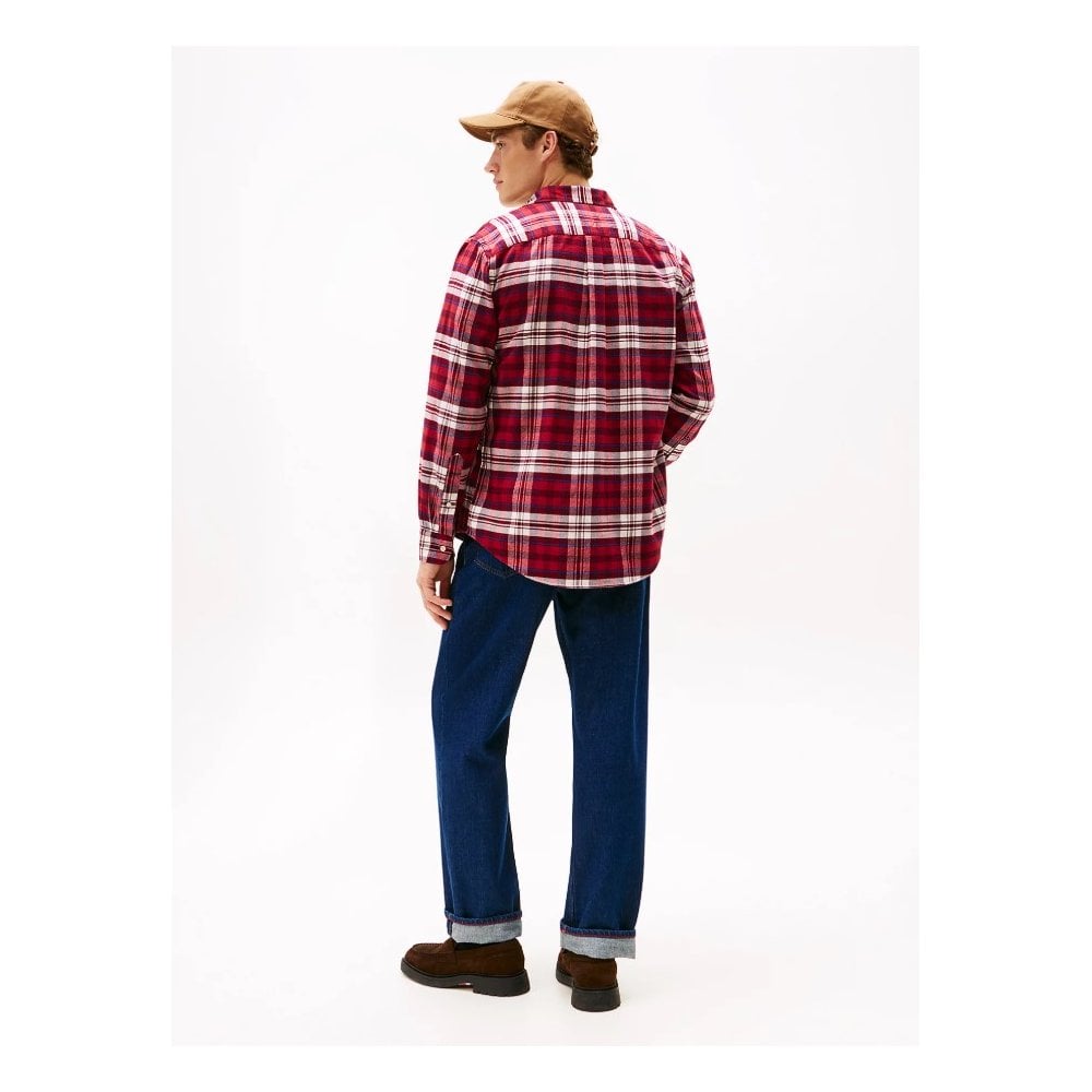 Regular Fit Tartan Check Flannel Shirt