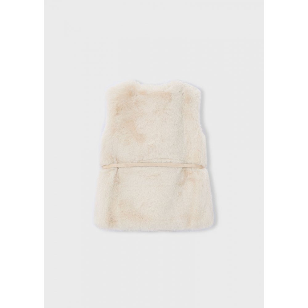 Fur Gilet with Belt