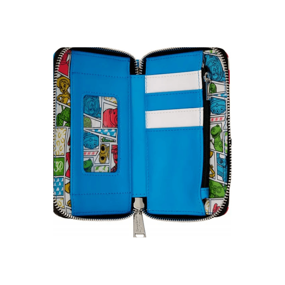 LF PIXAR TOY STORY 30TH ANNIVERSARY BUZZ LIGHTYEAR ZIP AROUND WALLET