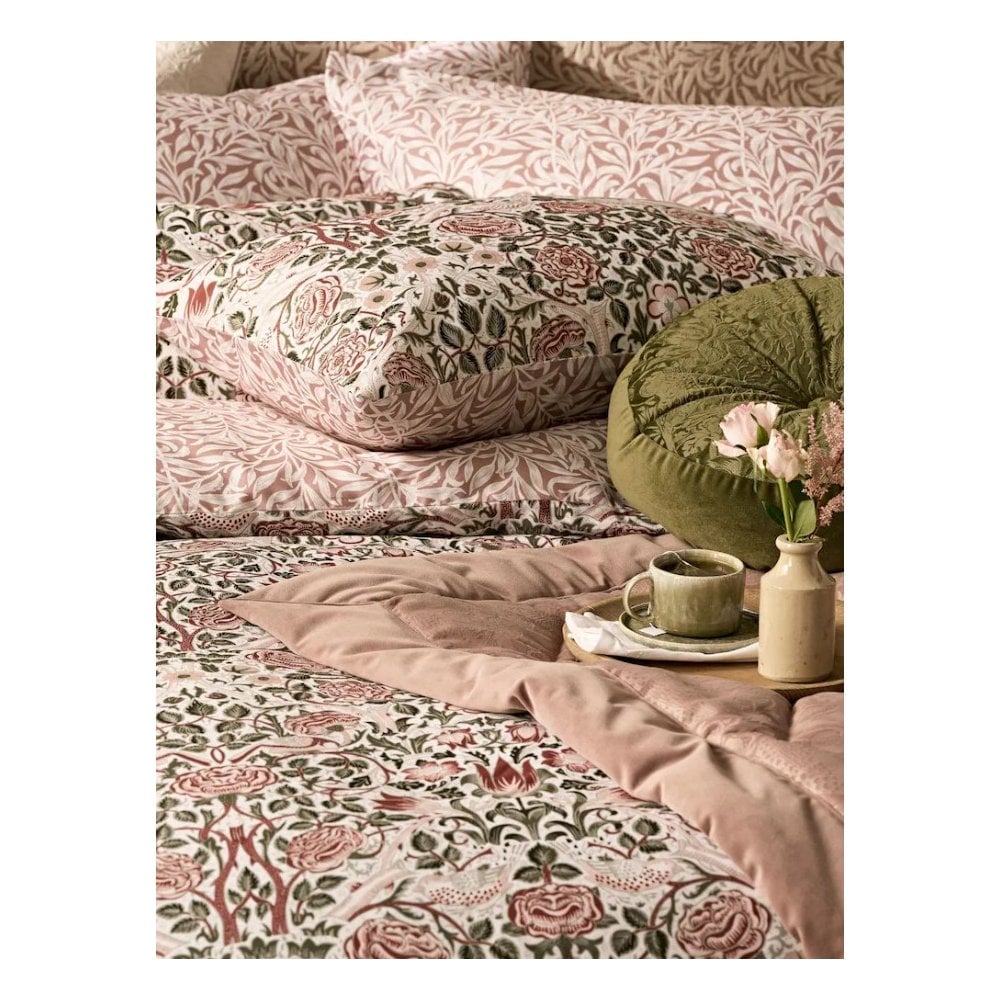 Rose Reversible Duvet Cover Set