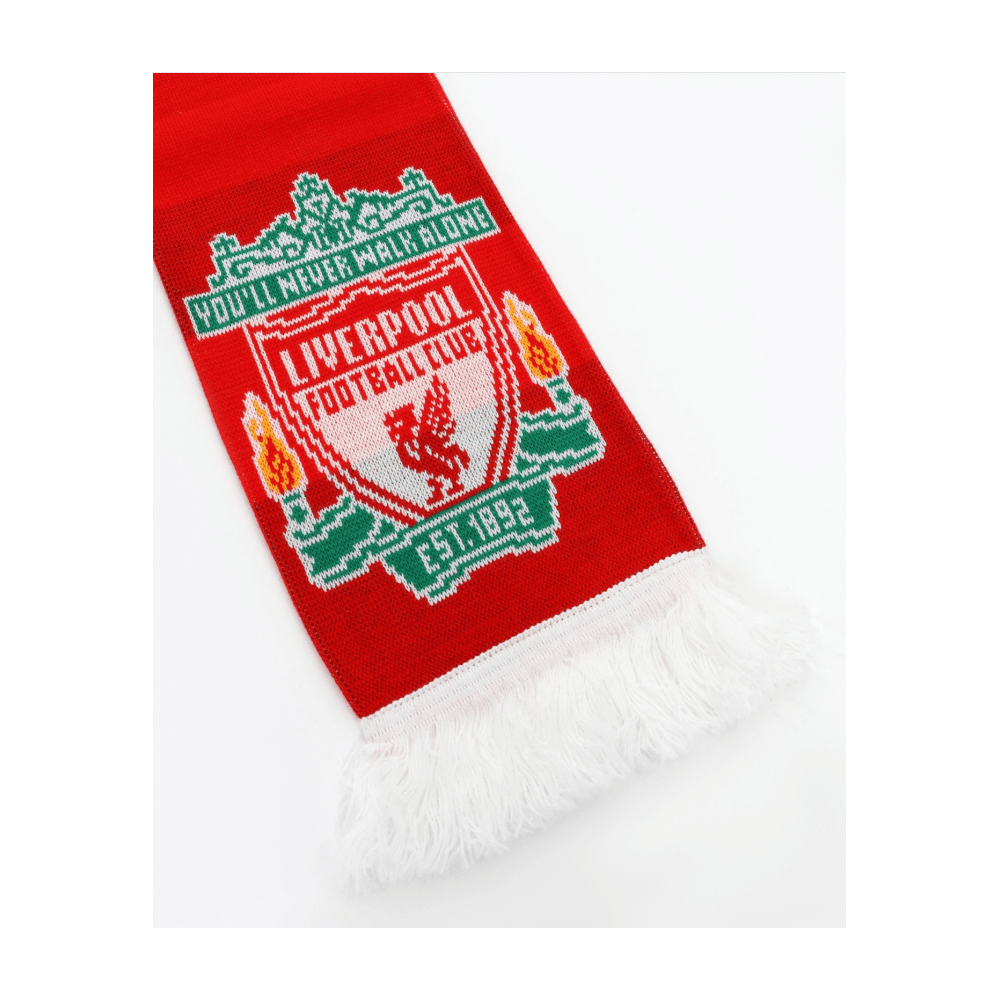 Liverpool Established 1892 Jacquard Knit Scarf