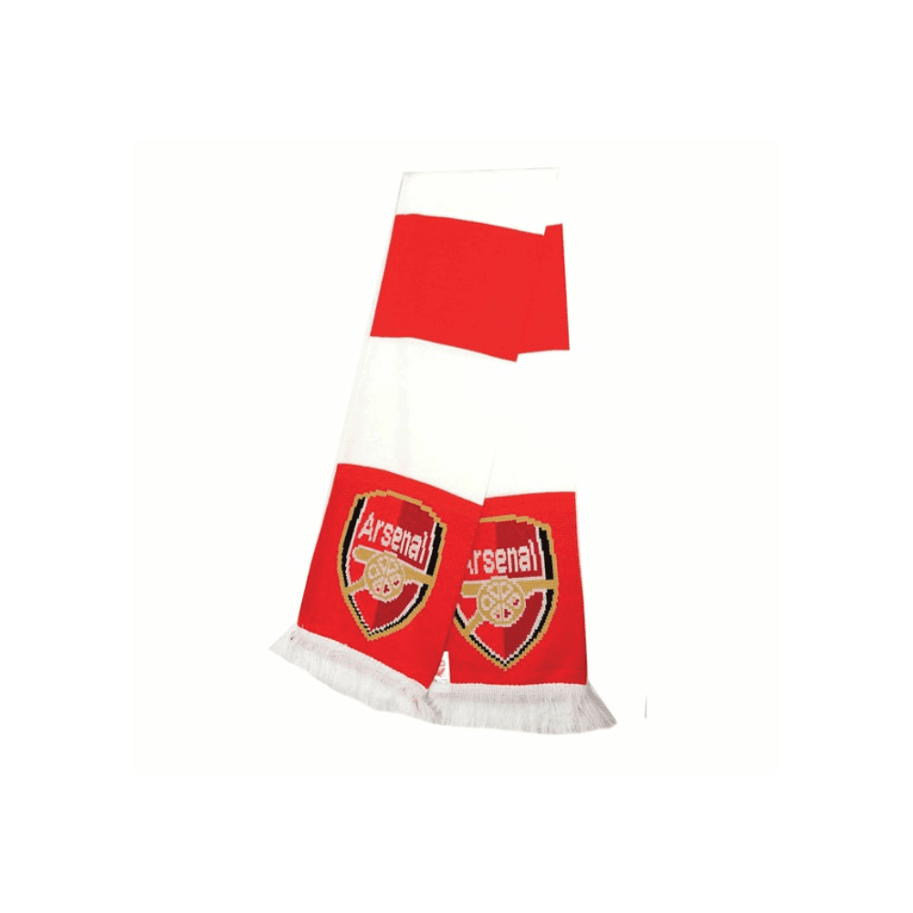 Arsenal Bar Jacquard Knit Scarf