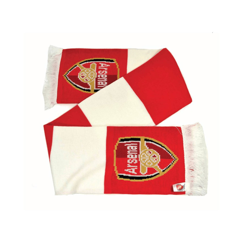 Arsenal Bar Jacquard Knit Scarf