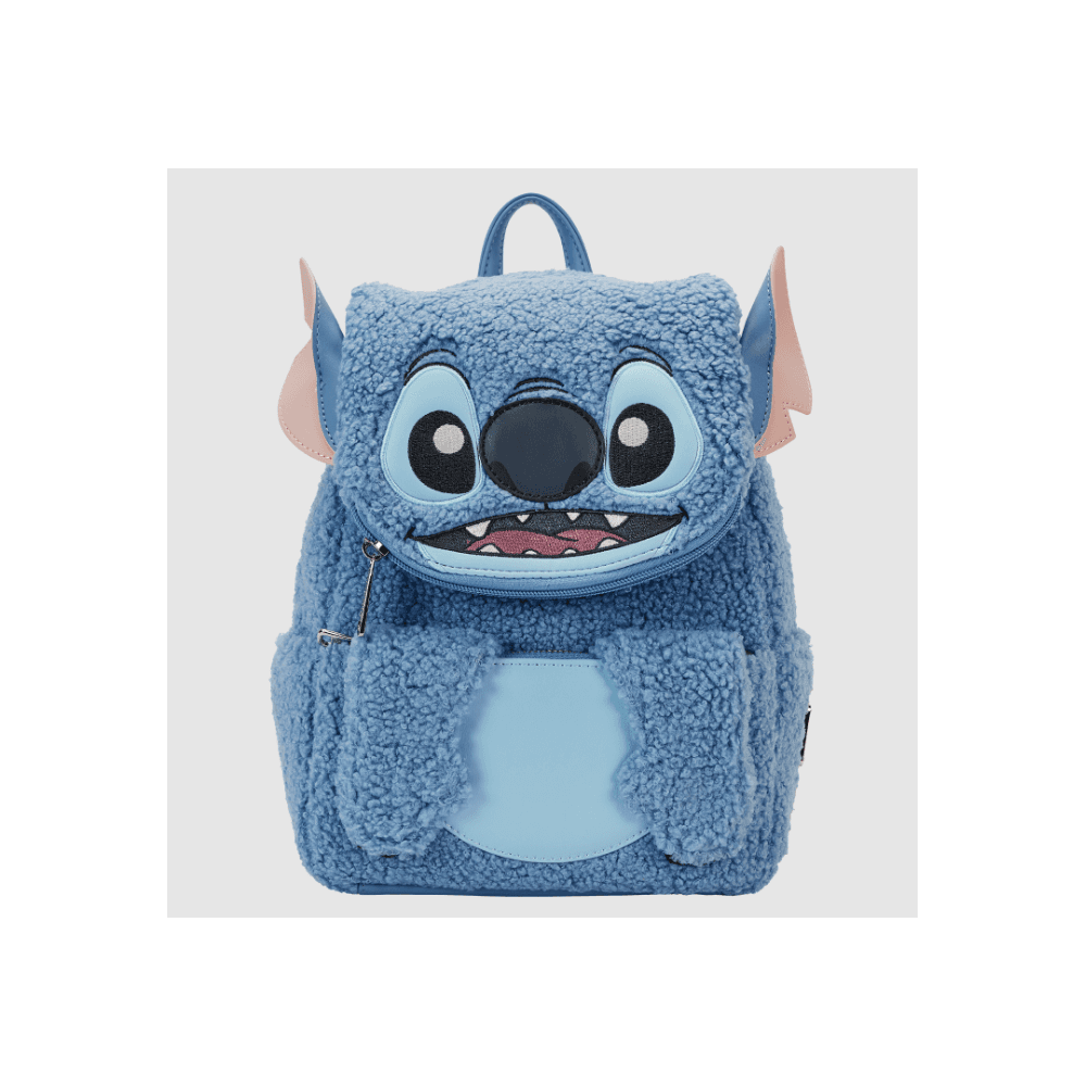 LF DISNEY STITCH PLUSH POCKET MINI BACKPACK
