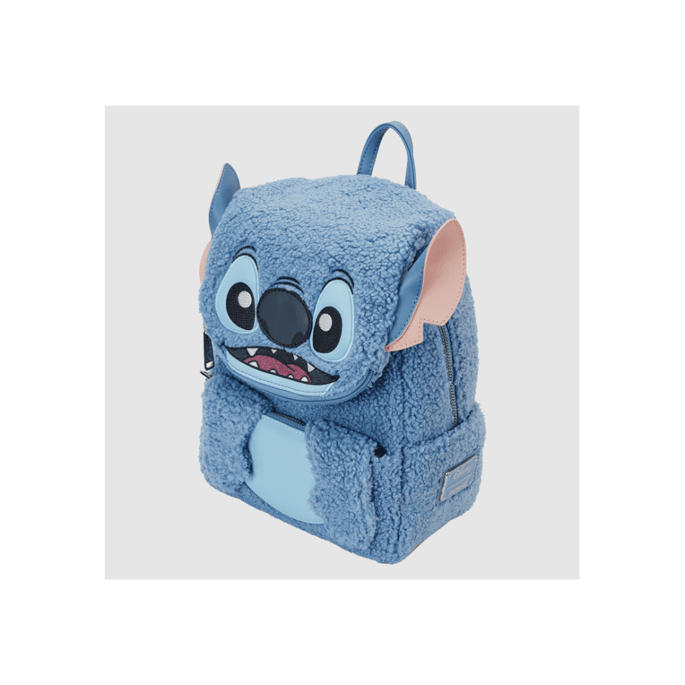 LF DISNEY STITCH PLUSH POCKET MINI BACKPACK