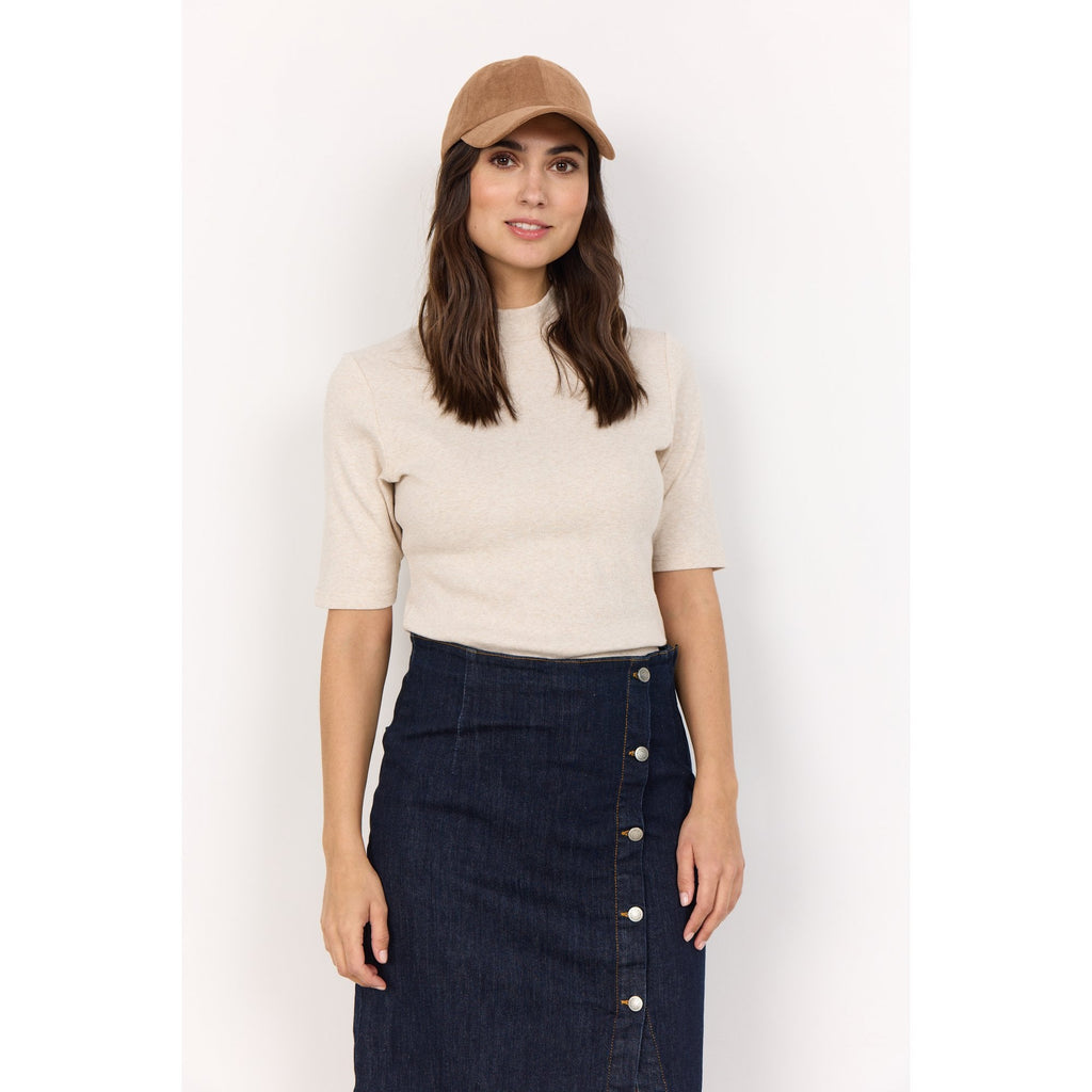 SC-Mignon 13 Mock Neck T-Shirt