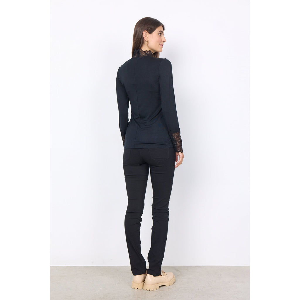 SC-Marica 20 Lace Collar Long Sleeve T-Shirt
