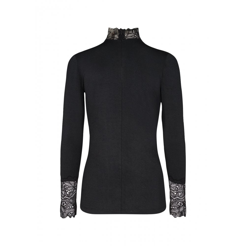 SC-Marica 20 Lace Collar Long Sleeve T-Shirt