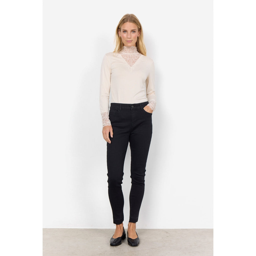 SC-Marica 20 Lace Collar Long Sleeve T-Shirt