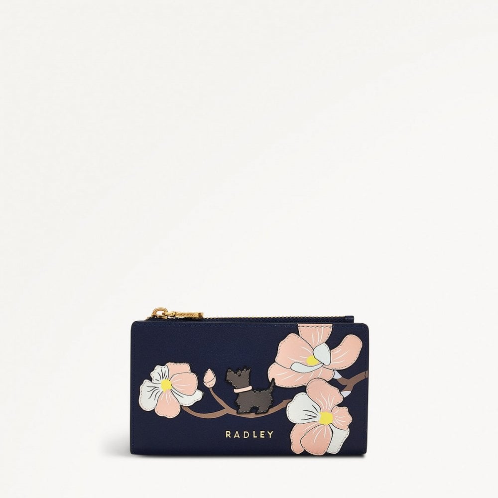 Coin Street Magnolia Medium Ziptop Purse