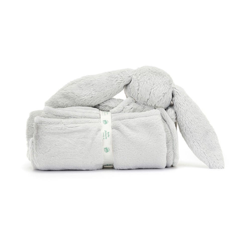 Bashful Silver Bunny Blankie