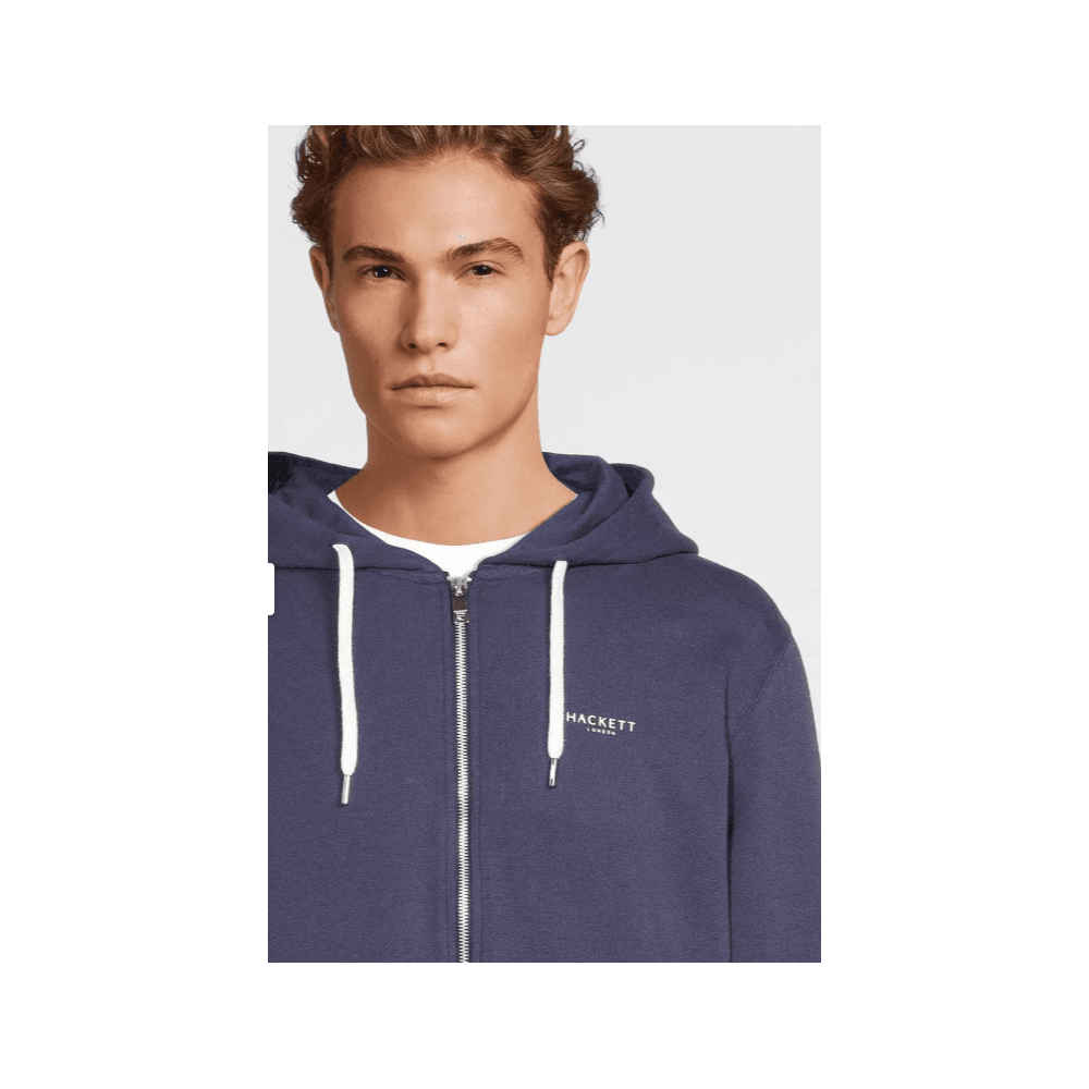 Brushed Cotton Zip Hoodie