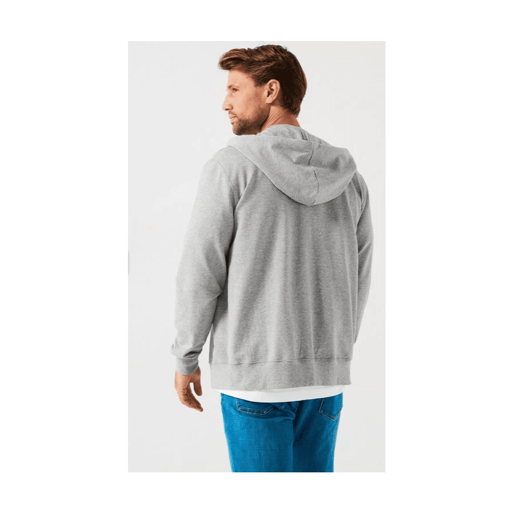 Brushed Cotton Zip Hoodie