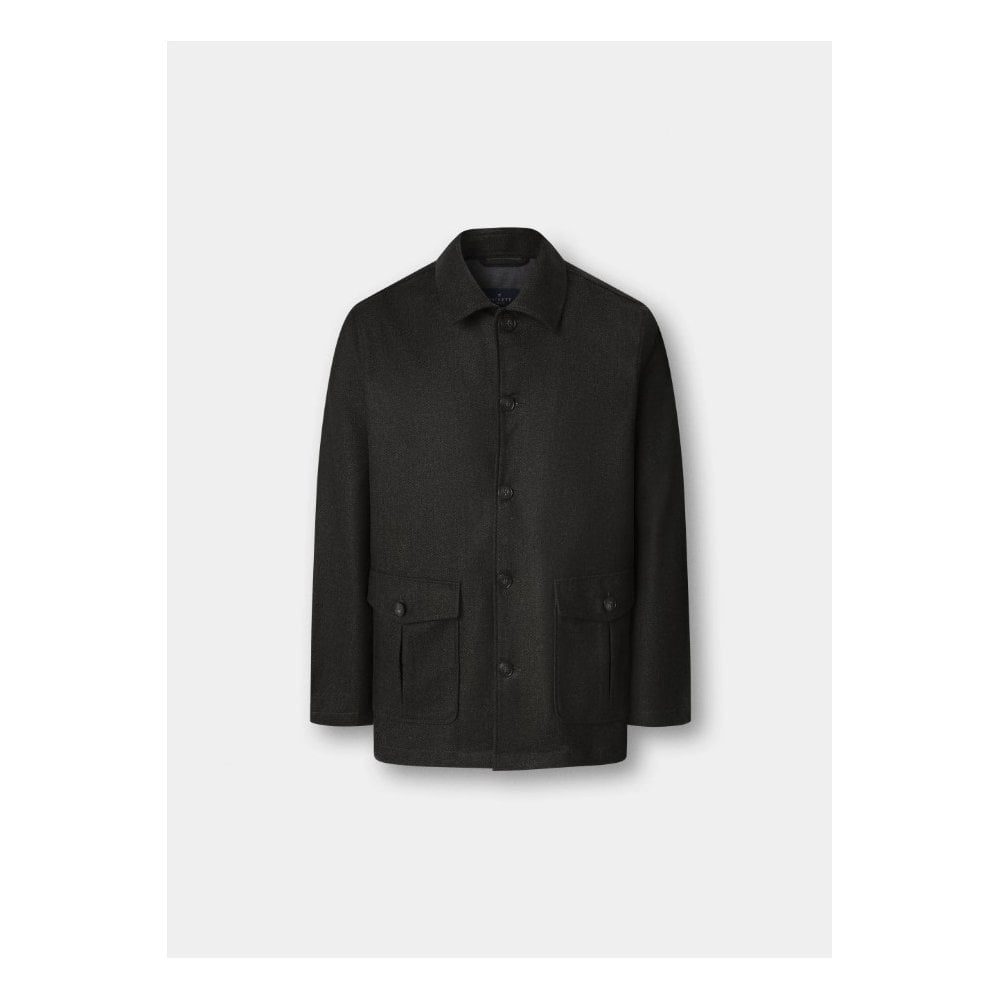 Herringbone Flannel Overshirt