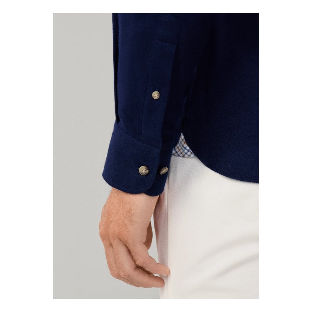 Tailored Fit Multi Trim Flannel Shirt