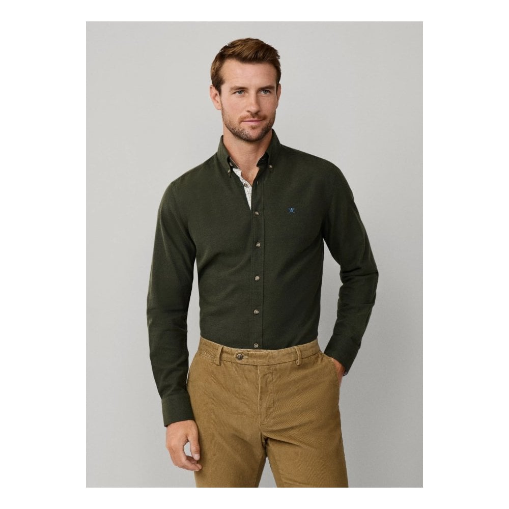 Tailored Fit Multi Trim Flannel Shirt