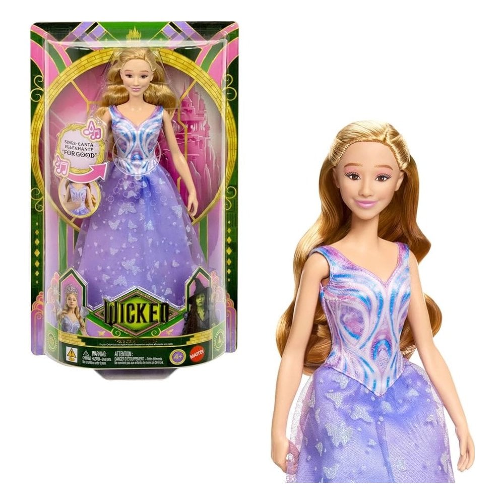 Wicked: For Good Doll Singing Glinda 30cm