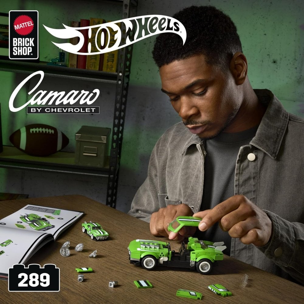 Hot Wheels Speed Custom 68 Camero Building Set