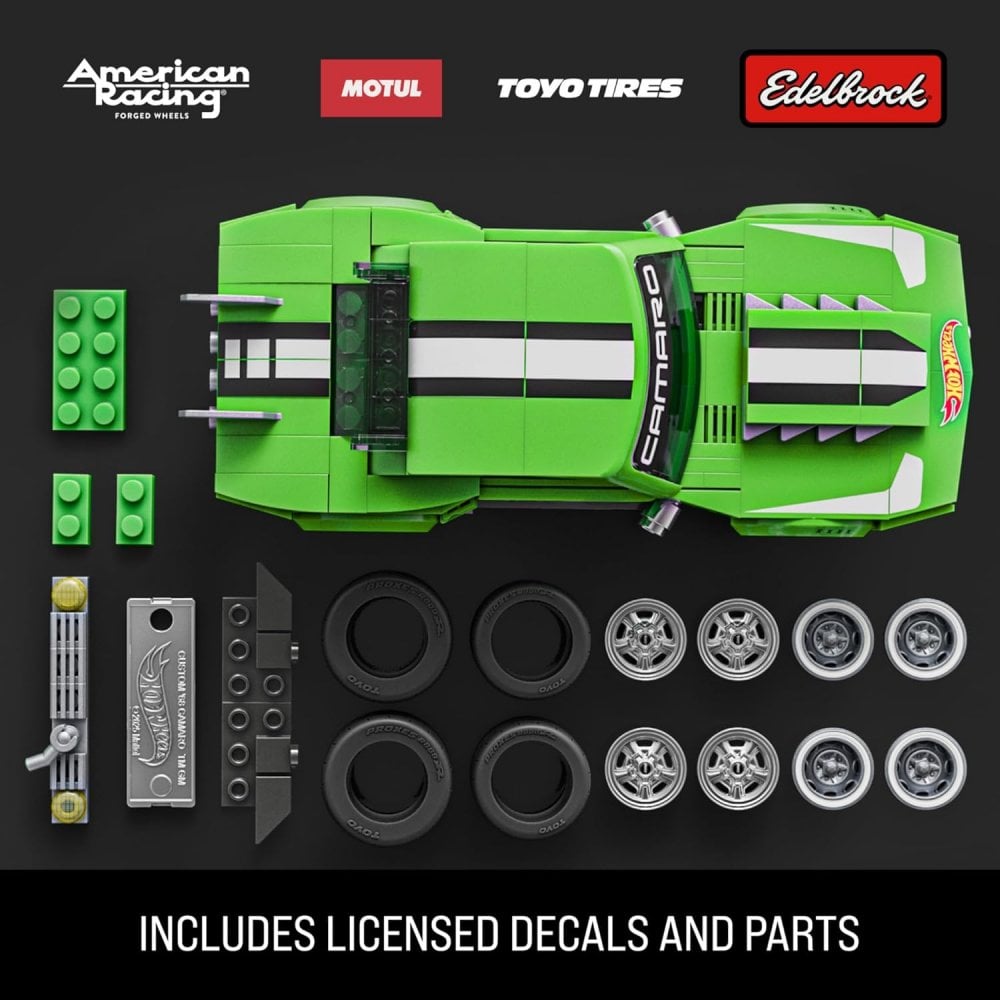 Hot Wheels Speed Custom 68 Camero Building Set