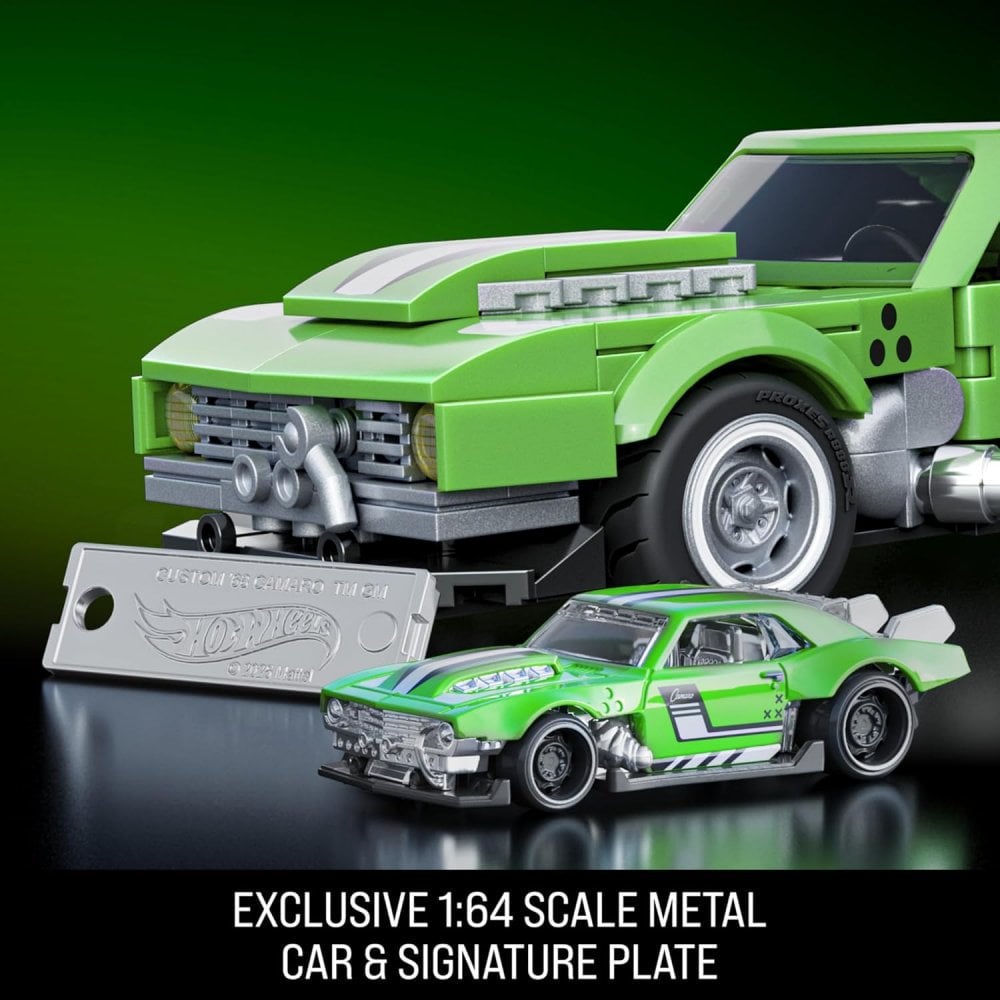 Hot Wheels Speed Custom 68 Camero Building Set