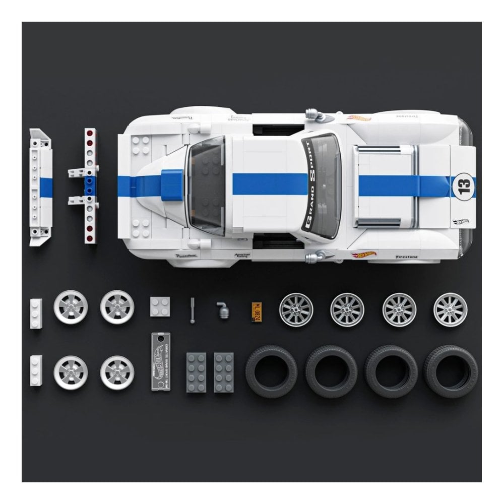 Hot Wheels Elite Corvette Grand Sport Building Set