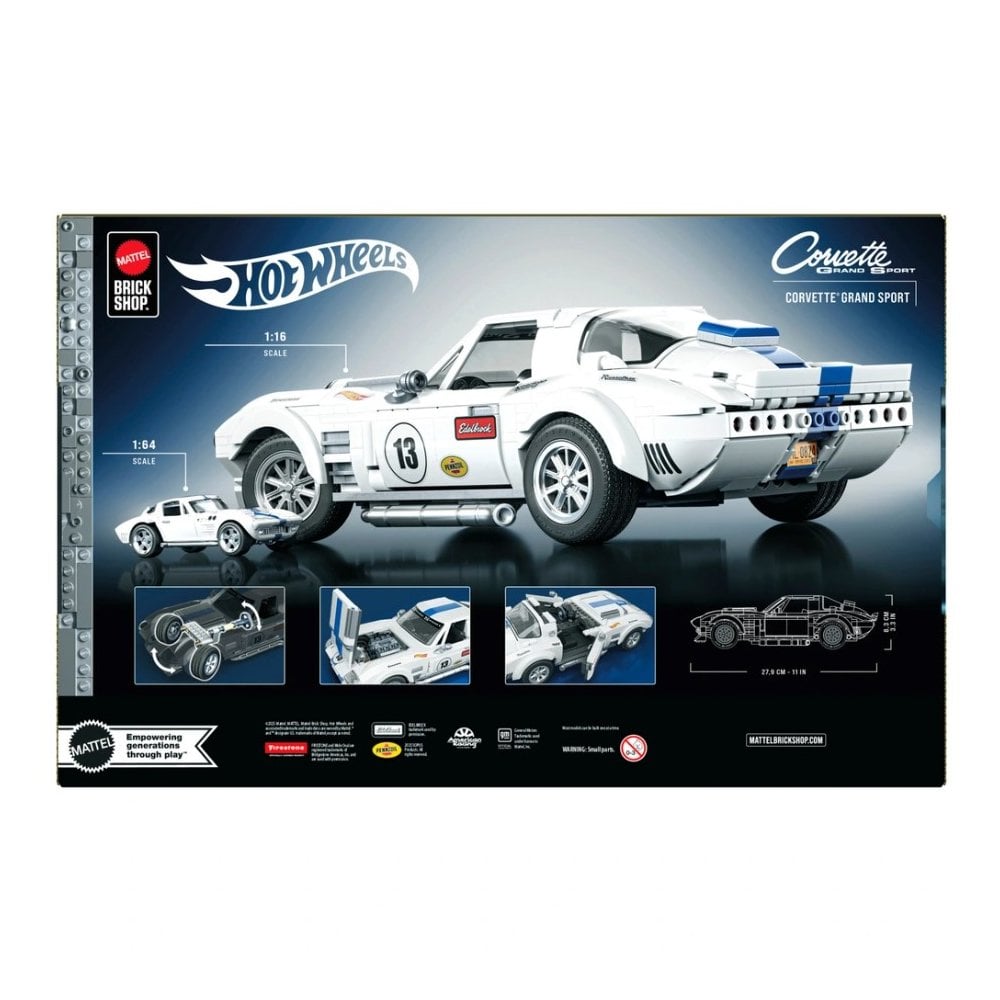 Hot Wheels Elite Corvette Grand Sport Building Set