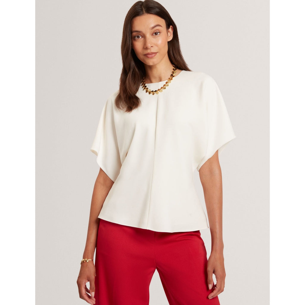 Maradam Crepe Slouch Sleeve Hourglass Top