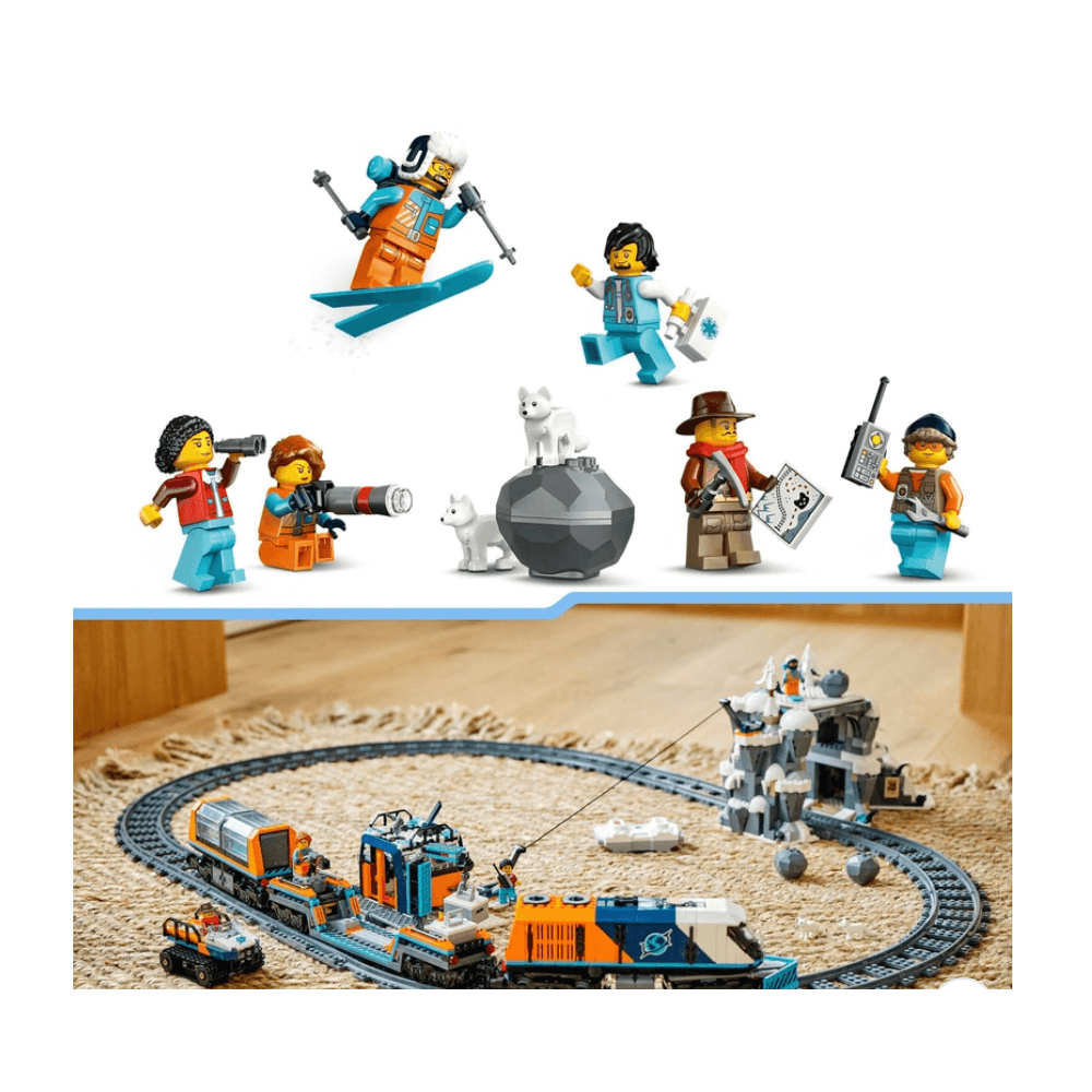Lego Explorers Arctic Polar Express Train