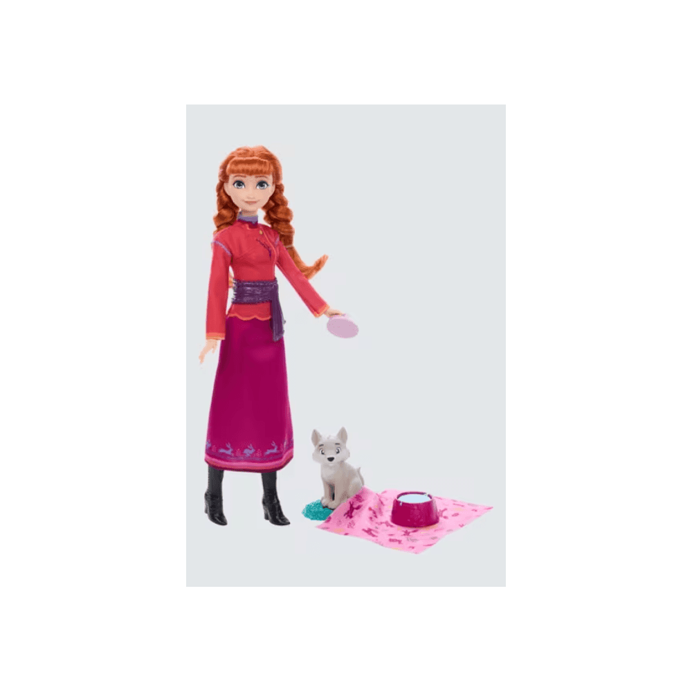 Disney Frozen Anna + Baby Wolf