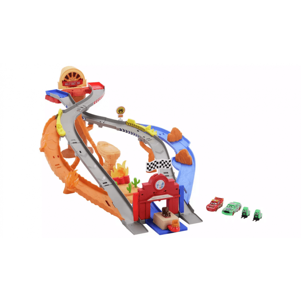 Disney & Pixar Cars Radiator Springs Race & Rescue Playset