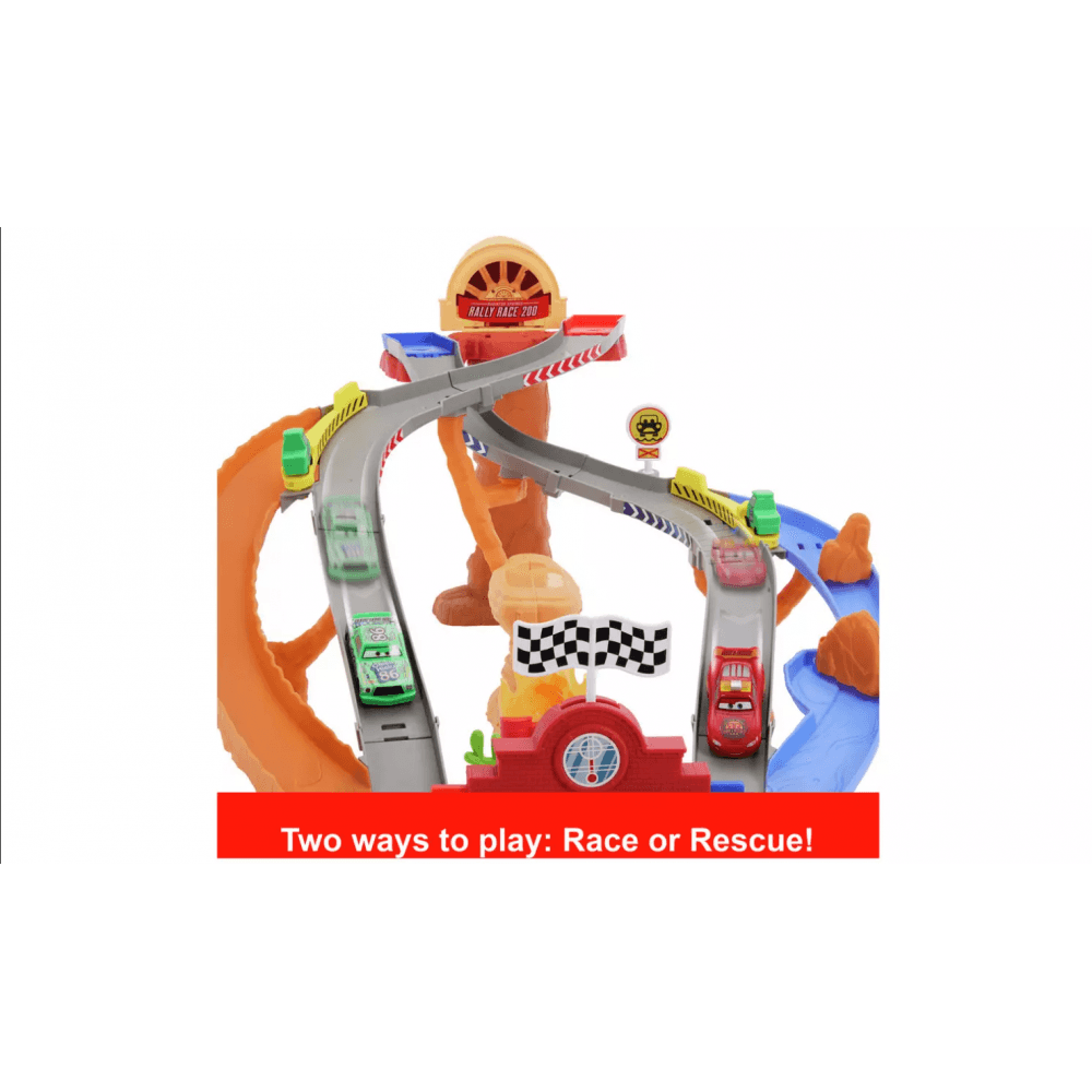 Disney & Pixar Cars Radiator Springs Race & Rescue Playset