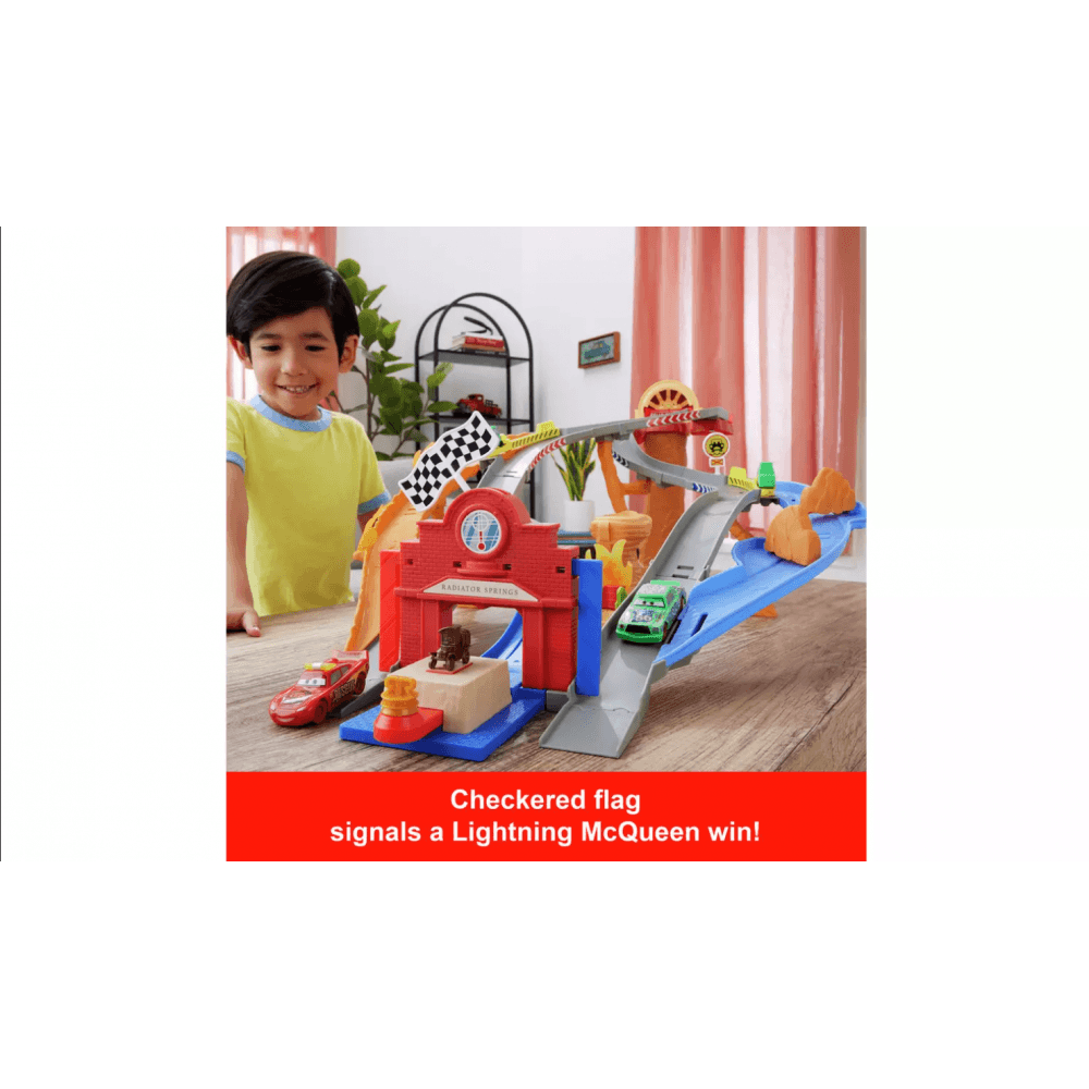 Disney & Pixar Cars Radiator Springs Race & Rescue Playset
