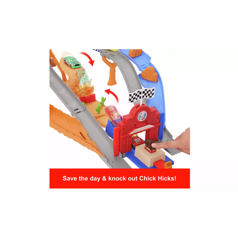 Disney & Pixar Cars Radiator Springs Race & Rescue Playset