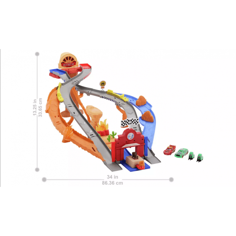 Disney & Pixar Cars Radiator Springs Race & Rescue Playset