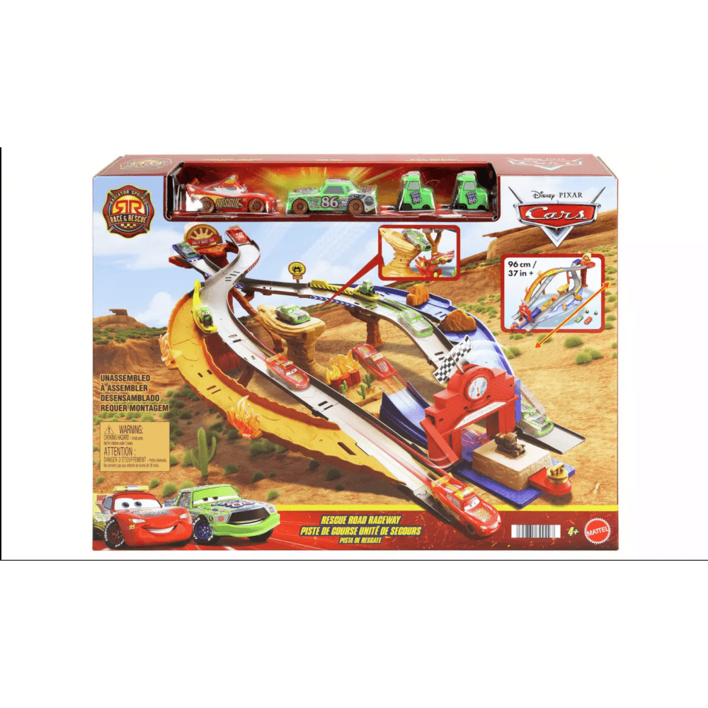 Disney & Pixar Cars Radiator Springs Race & Rescue Playset