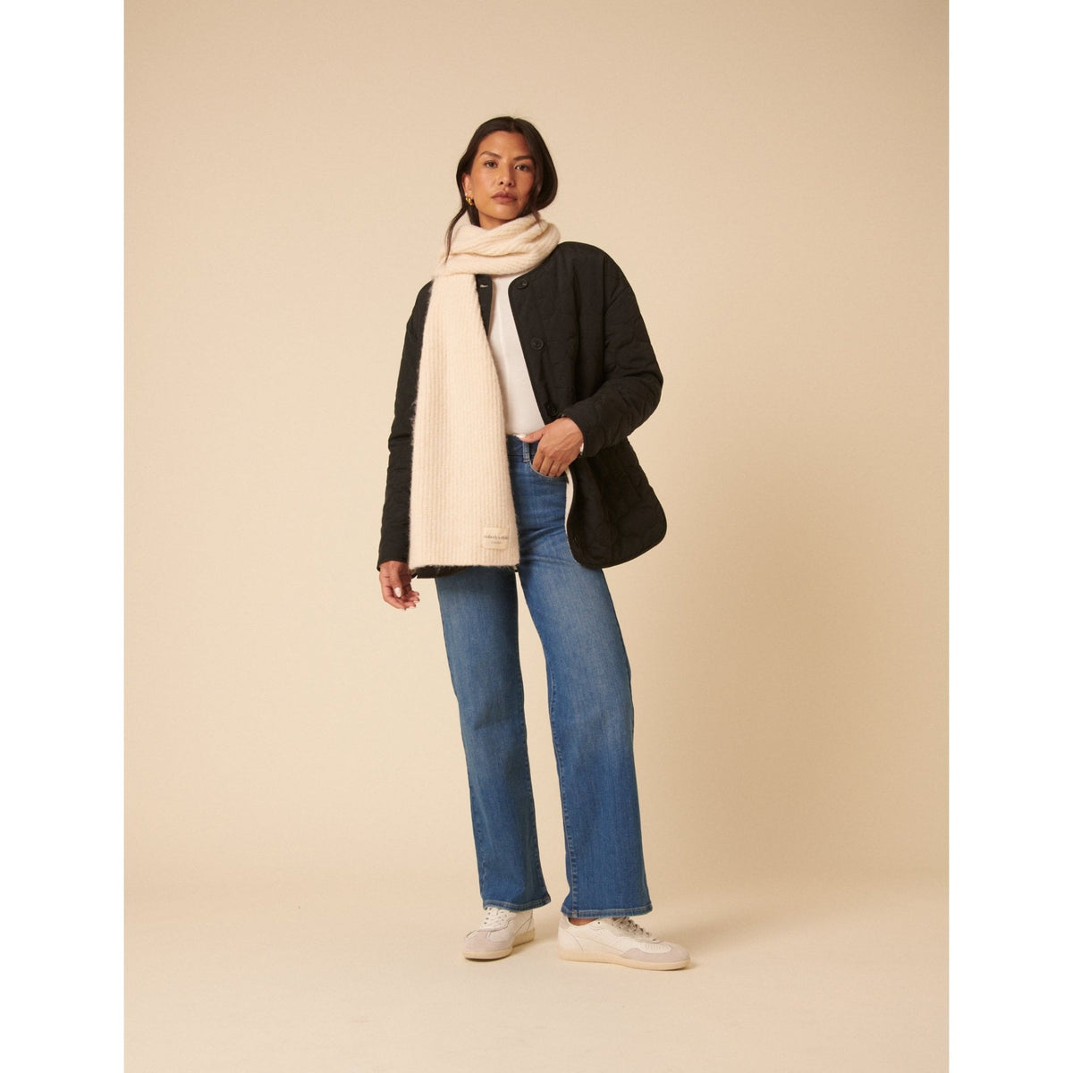 Reversible Borg Qulited Jacket