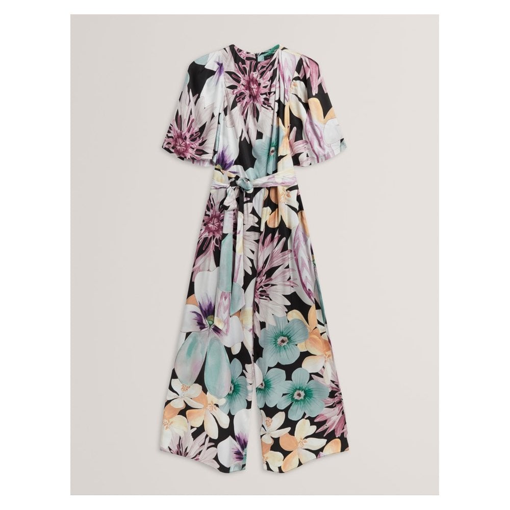 Sunshi Floral Wide Leg Jumpsuit