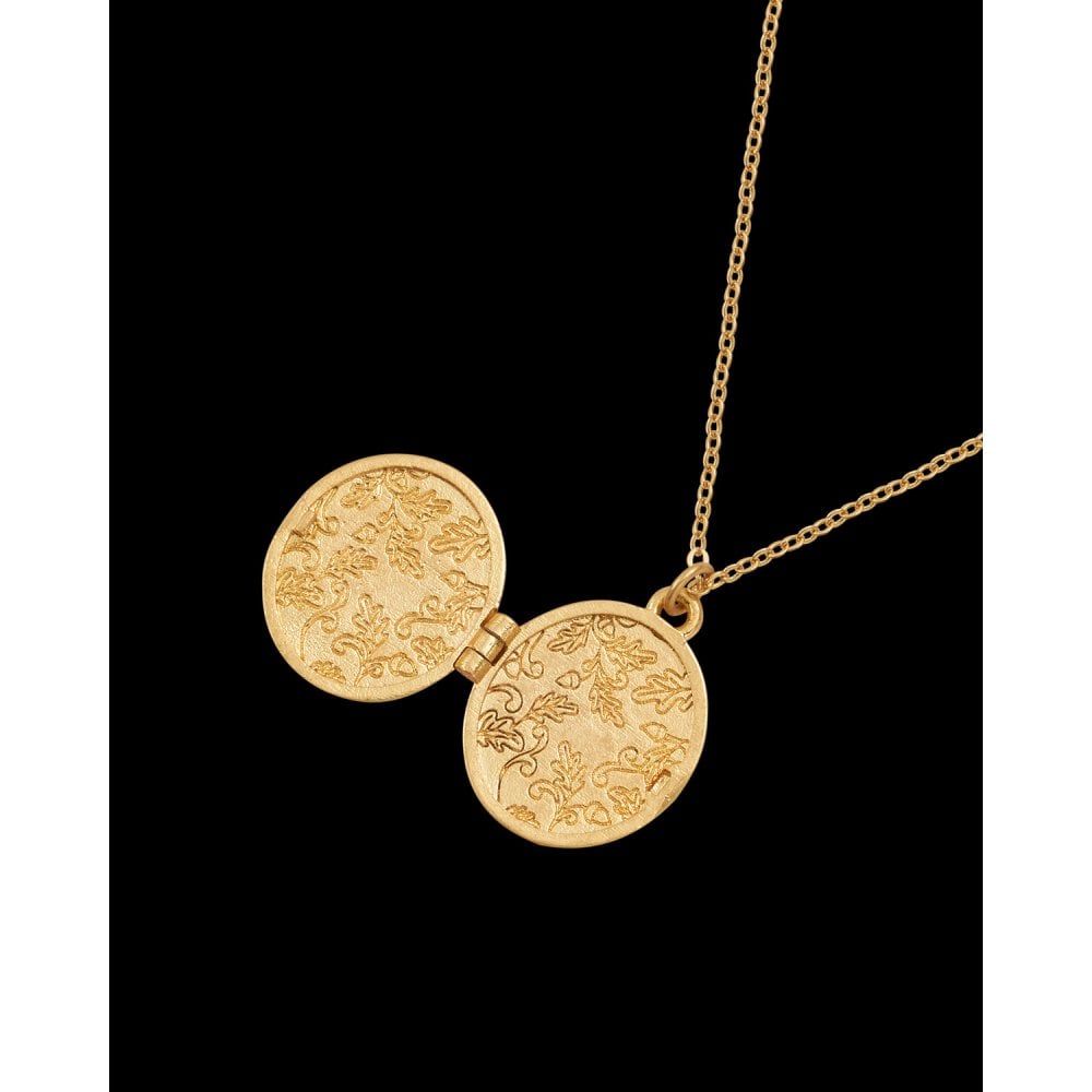 Running Bunny Locket Necklace