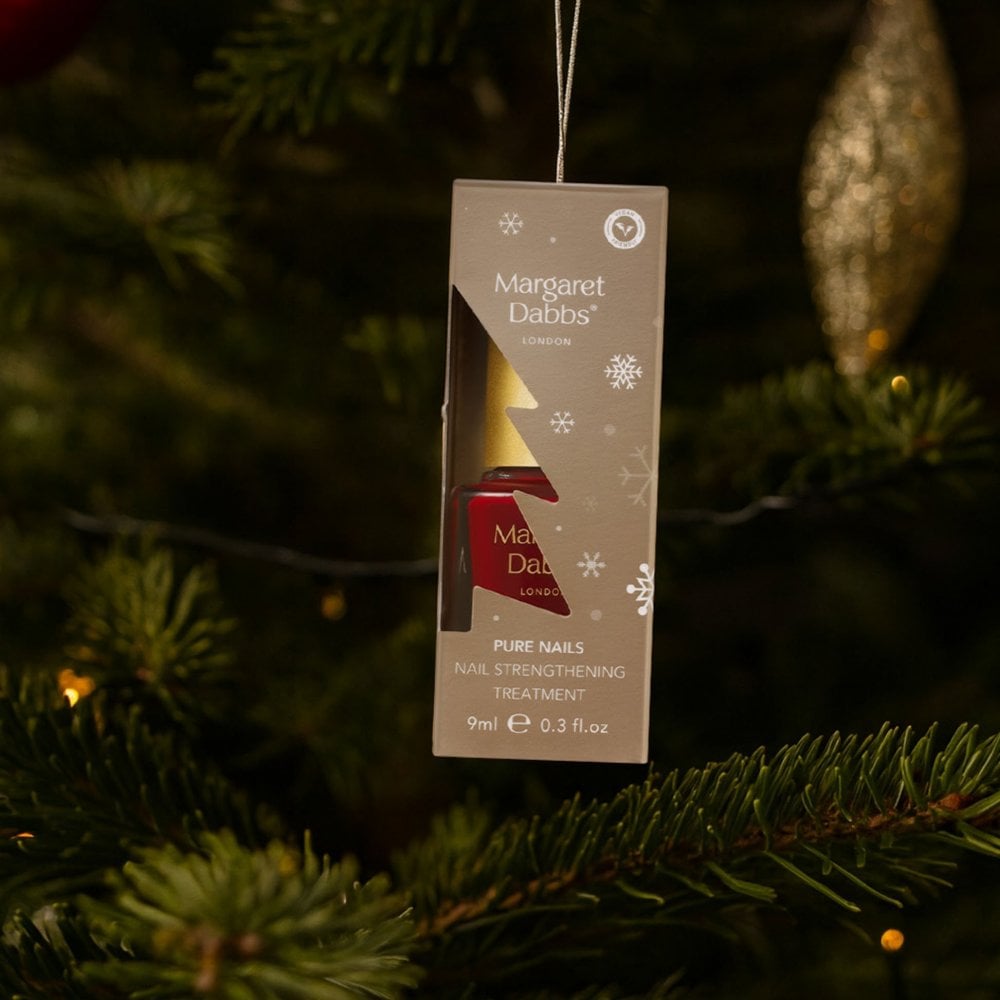 Belgravia PURE Nails Strengthening Treatment Christmas Tree Bauble